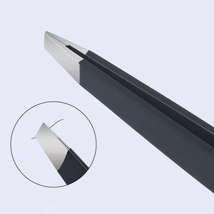 Venta al por mayor maquillaje logotipo personalizado inoxidable duradero ajuste cejas multifunción pinzas para cejas alicates - Product Image 3