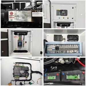 Genset Stamford Brushless Powerful Weichai <span class=keywords><strong>Diesel</strong></span> Silent 280kW <span class=keywords><strong>3</strong></span> Fasa 24V DC Electric Start ATS 350kVA - Product Image 5
