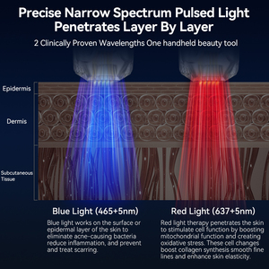 Dr.pen Q1S Microneedling Pen EMS Microcurrent LED Light Therapy Beauty Device for Stretch Mark Removal Acne Treatment Skin Care - Product Image 4