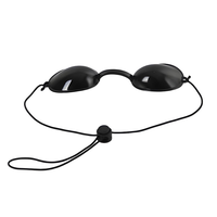 Masque oculaire en silicone de haute qualité pour lit de bronzage, lunettes de protection infrarouges pour la protection des yeux à usage domestique, vente en gros