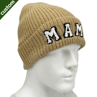 Bonnets unisexes pour adultes, couleur unie, imprimés, chauds, décontractés, pour l'automne, personnalisables, vierges, tricotés, unis, pour l'hiver, pour la plage, 100%