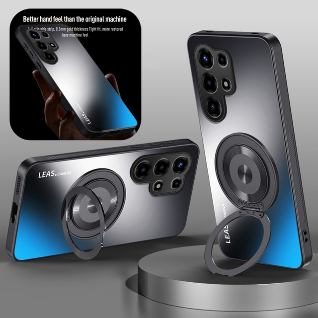 For Itel Super 26 Ultra / Itel S26 Ultra Matte Skin-feeling AG Lens Protection Hard Back &Stand Case Soft Bumper Cover