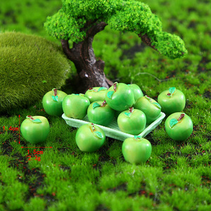Nouvelles perles en résine simulée en forme <span class=keywords><strong>de</strong></span> mini-fruits (pomme, myrtille), à trou droit, pour accessoires <span class=keywords><strong>de</strong></span> bijoux DIY - Product Image 5
