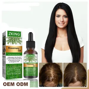 private label natural herbal organic rosemary fast hair growth oil serum for women product wholesale