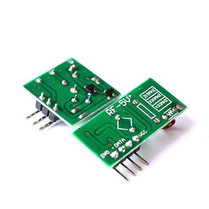 10 cặp/lô RF không dây receiver module & transmitter module Board bình thường siêu tái sinh 315/433MHz DC5V (hỏi/Ook) - Product Image 3