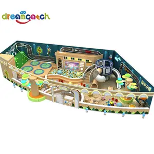 Peralatan Area Bermain Labirin Dalam Ruangan Anak-anak Playground Pusat Permainan Anak-anak Dalam Ruangan