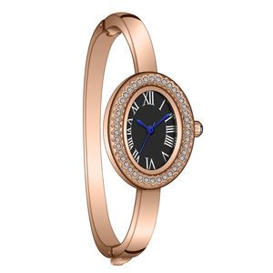 Relojes de pulsera Vintage Old Money para mujer, reloj de cuarzo con movimiento japonés de alta calidad, reloj de diamantes Moissanite barato al por mayor - Product Image 2