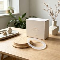 Joint d'étanchéité en silicone OEM pour couvercles de bocaux en bois, bande de caoutchouc protectrice pour emballages alimentaires hermétiques et étanches