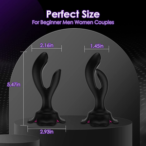 Vibromasseur télécommandé Rose noir et prise anale jouets de masseur de sexe en Silicone souple pour hommes et femmes jouets Sexy pour hommes jouets Saxy - Product Image 5