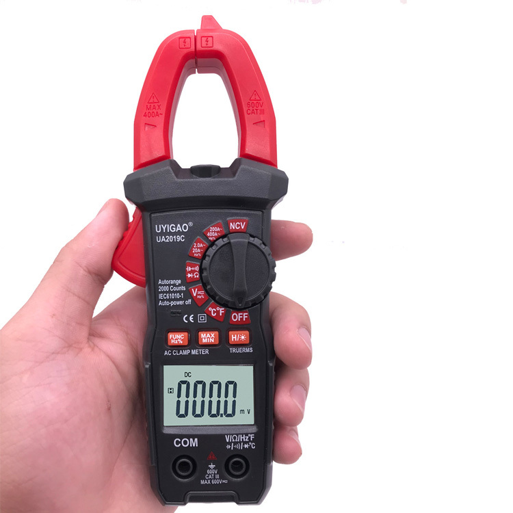 UA2019C pinza amperometrica amperimetro digital clamp meter without DC current tester