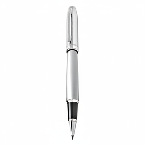 Penna ROLLERBALL Interamente Cromata per la Scrittura - Product Image 2