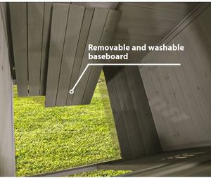 Caseta <span class=keywords><strong>de</strong></span> <span class=keywords><strong>Madera</strong></span> Grande Aislada <span class=keywords><strong>para</strong></span> <span class=keywords><strong>Perros</strong></span> <span class=keywords><strong>para</strong></span> Todo Clima, Impermeable y Adecuada <span class=keywords><strong>para</strong></span> Exteriores <span class=keywords><strong>para</strong></span> Pastores Alemanes - Product Image 4