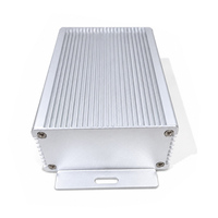 Boîtier en alliage d'aluminium anodisé, fabrication directe usine, niveau de protection personnalisé pour contrôleur solaire, dissipateur thermique en aluminium extrudé