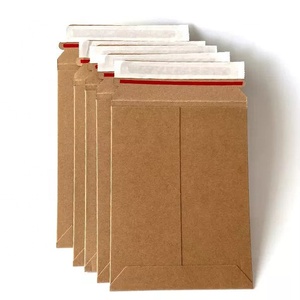 SUNSHINE Rigid Durable <strong>A4</strong> Business Office Bank Commercial Paper Document Brown <strong>Kraft</strong> <strong>Envelope</strong> Bag Craft Mailer Shipping Envelop - Product Image 2