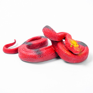 Jouet serpent coloré matériau TPR peluche animal jouet serpent en caoutchouc - Product Image 4