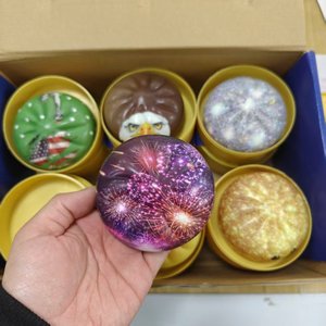 Juguete Sensorial Antiestrés de PU con Forma de Dumpling, de Rebote Lento, Tipo Bollo al Vapor, para Apretar, Unisex, 14+, Éxito en TikTok - Product Image 1