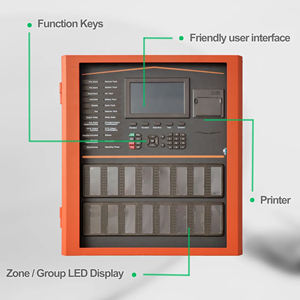 Panel de Control de Alarma contra Incendios Direccionable de 2 Bucles Tanda EN54 LPCB LCD para 508 Dispositivos - Product Image 2