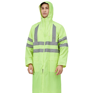 Impermeable Reflectante para Hombre Super Factory, de una Sola Pieza, 190T Poliéster PVC, con Capucha Larga, para Trabajo, Camping y Actividades al Aire Libre, 700g - Product Image 4
