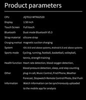 Reloj Inteligente BW17 con Tarjeta SIM, Llamadas por Bluetooth, Cámara, Álbum de Fotos, Edición de Música, Más de 70 Modos Deportivos, 360 mAh, Sincronización de Datos con la Aplicación, Reloj Inteligente 2G
