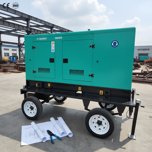 Máquina de Soldar de 400A 500A, Generador Diésel Silencioso, <span class=keywords><strong>Remolque</strong></span> de Dos Ruedas, Apta para Uso en Exteriores, con Tres Posiciones de Soldadura - Product Image 1