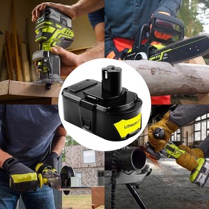 Batería de Iones de Litio Cilíndrica de 18V de Repuesto para Herramientas Eléctricas <span class=keywords><strong>Ryobi</strong></span> P102 P108, Certificación CE, Más de 500 Ciclos - Product Image 5
