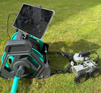 Robot de Inspección de Tuberías de Alcantarillado Municipal, Robot Subacuático IP68 con Cámara CCTV 4K PTZ, Sistema de Inspección de Tuberías de Drenaje con APP