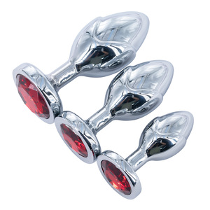 Kadınlar için Kalp Şeklinde Metal Anal <span class=keywords><strong>Plug</strong></span> Elmaslı Anal <span class=keywords><strong>Plug</strong></span> Seks Oyuncakları - Product Image 2