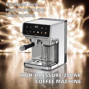 Potente Cafetera Espresso, Cappuccino y Latte con 3 Opciones de Temperatura, Pantalla LED de Tiempo de Funcionamiento - Product Image 2