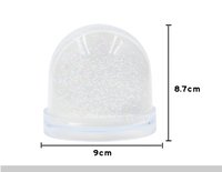 Stock Festivals Cadeau Globe Forme Antigel Blancs Sublimation Acrylique Cadre Photo Sublimation