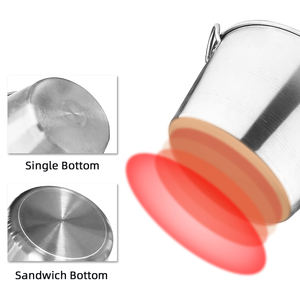 Vente en gros 5 tailles en option pour barbecue Extra Big Cazo en acier inoxydable Cazo <span class=keywords><strong>Pot</strong></span> pour cuisinière à gaz extérieure - Product Image 3