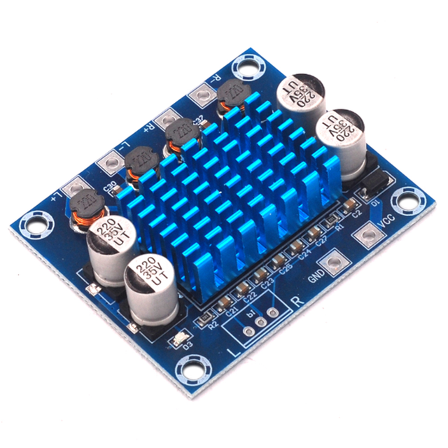 DC 8-26V 3A 30W+30W TPA3110 2.0 Channel Digital Stereo Audio Power Amplifier Board XH-A232 Module