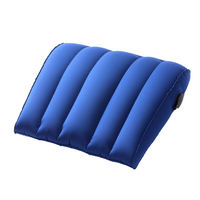 Coussin de dossier de siège de voiture confortable, oreillers gonflables de soutien lombaire pour chaise de bureau, pour les voyages et les douleurs dorsales