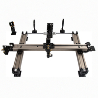 Kit de rails coulissants internes Cloudray CL43 pour machines de découpe CO2 DIY 6040/9060/1390 à têtes simples/doubles