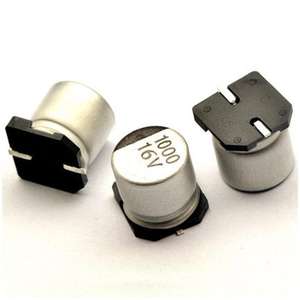 Condensateurs SMD en aluminium <span class=keywords><strong>16V</strong></span> <span class=keywords><strong>1000UF</strong></span>, taille 10*10MM - Product Image 1