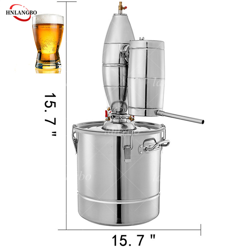 Низкая цена, высокое качество, портативный дистиллятор для домашнего использования, спиртовое розовое дистилляционное оборудование для эфирного масла