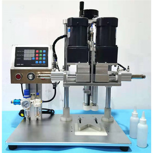 Machine de bouchage semi-automatique Sinparto GKP-80, contrôle numérique PLC, prise européenne 220V, utilisation chimique - Product Image 5