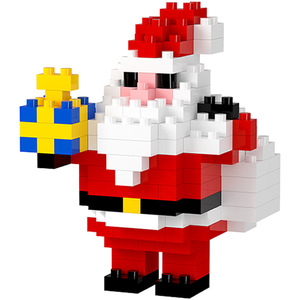 Blocs de construction de Noël, mini puzzle DIY pour enfants de 5 à 14 ans, origine Yiwu, 100-200 pièces, jouet unisexe, cadeau - Product Image 5