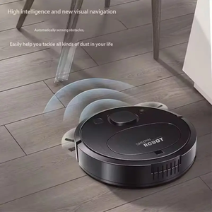 Mini Robot Aspirador Totalmente Automático con Filtro HEPA, Motor sin Escobillas, Limpieza en Seco/Húmedo, Alimentación USB, Navegación por Giroscopio, Batería de Litio - Product Image 6
