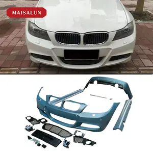 E90 MT Style Body Kit For Bmw 3 Series 2005-2012 Front Bumper Rear Bumper Side SKirt Auto Parts