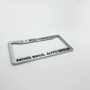 Marco de Matrícula <span class=keywords><strong>Cromado</strong></span> Personalizado de Alta Calidad, Soporte para Matrícula de Coche al por Mayor - Product Image 3