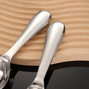 Cuchara para Helado DF519 de Acero Inoxidable 304, Mango Suave, Superficie Reflectante, Utensilio de Cocina - Product Image 4