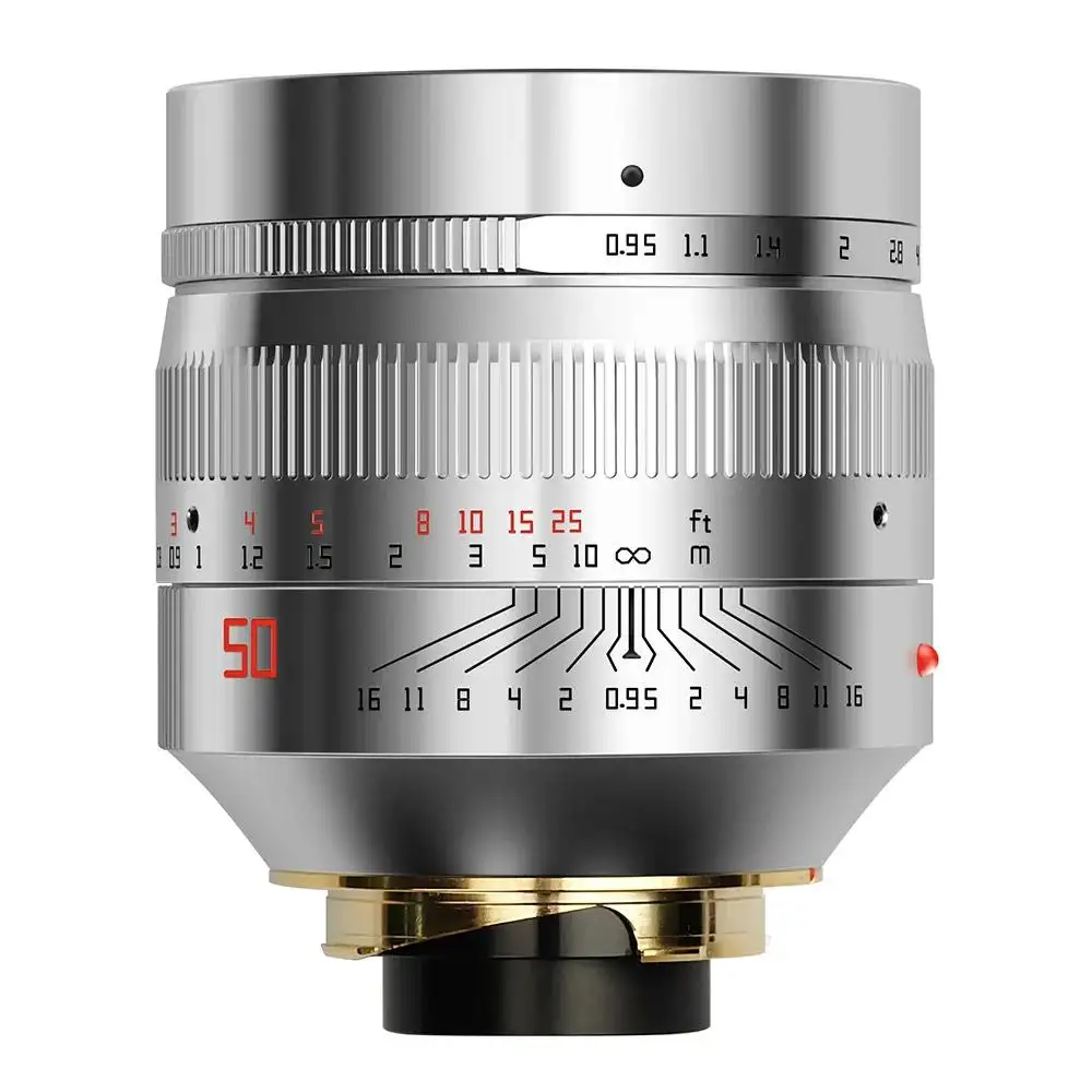 TTartisan 50mm F0.95 lente Leica M montaje de cámara de gran apertura para Leica M9 M10 50/0 95 de la Cámara de la lente de marco completo de enfoque Manual