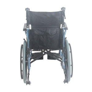 Sedia a Rotelle Manuale in Acciaio di Alta Qualità con Capacità di 100kg per Uso Ospedaliero Certificata ISO13485/CE da Azienda Leader nel Settore - Product Image 3