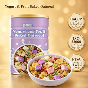 <span class=keywords><strong>Cereales</strong></span> Instantáneos Crujientes de Avena <span class=keywords><strong>con</strong></span> Frutas y Yogur para el Desayuno, <span class=keywords><strong>con</strong></span> Frutas Secas y Trozos de Yogur, Venta al por Mayor Directa de Fábrica, Proveedor OEM - Product Image 1