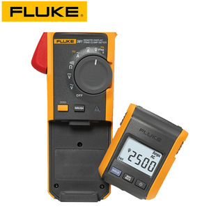 เครื่องวัดแคลมป์แบบแยกส่วน Fluke 381 พร้อมจอแสดงผลแบบรีโมท วัดแรงดันไฟฟ้ากระแสตรงและกระแสสลับ ความต้านทาน ความถี่ และการทดสอบความต่อเนื่อง สำหรับงานอุตสาหกรรม - Product Image 1