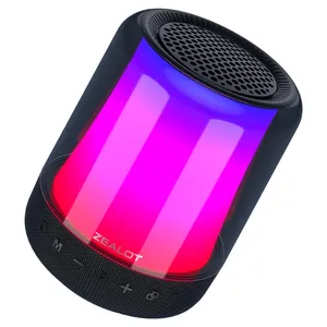 Nuevo altavoz potente altavoz inalámbrico envolvente de graves pesados ZEALO S66 precio al por mayor sonido portátil Bluetooth altavoz Subwoofer