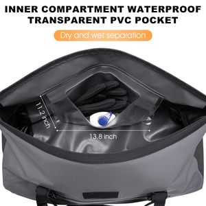 Muestra gratis mochila de viaje plegable de gran capacidad para casco de motocicleta para ciclismo al aire libre y montar con cremallera bolsillo Camping - Product Image 2