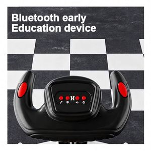 Voiture télécommandée renforcée avec musique Bluetooth, faisceau LED jaune, moteur simple 380, batterie 12V4.5 - Product Image 2