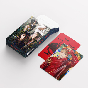 Kpop 92 Piezas Santos Bravos Tarjetas Holográficas Mini Pegatinas Tarjetas Fotográficas Caja de Regalo para Fans Alejandro Kenneth Kaue Gabi Drew - Product Image 6