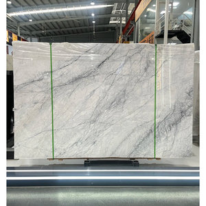 Carreaux de sol en marbre blanc Blossom à veines grises, design moderne, poli et affiné, pour intérieur, marbre de Turquie, <span class=keywords><strong>60x60</strong></span> - Product Image 1